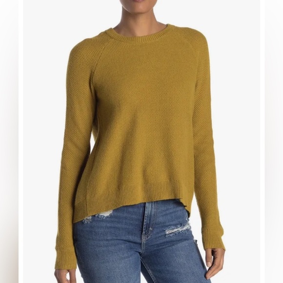 Madewell long sleeve mustard top - Picture 2 of 4